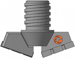 Долото шнековое лопастное ДЛЛ-112.57.Сп.28 фото