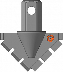Долото шнековое лопастное ДП-95.42.Ш27 фото