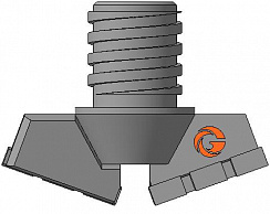 Долото шнековое лопастное ДЛЛ-76.36.Сп.28 фото