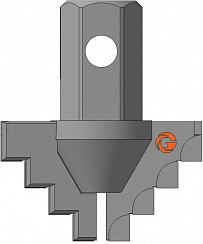 Долото шнековое лопастное Д2ЛП-250.89.Ш55 фото
