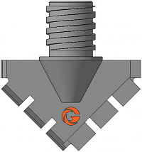 Долото шнековое лопастное ДП-76.36.Сп.19 фото