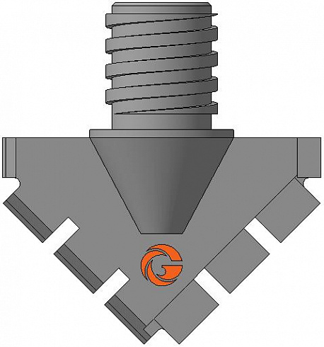 Долото шнековое лопастное ДП-65.25.Сп.19 фото