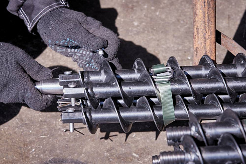 Шнек ШБ-180 L-1800 мм Ш55 фото